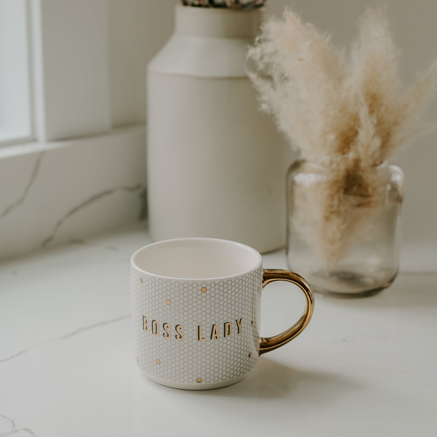 Boss Lady Tile Coffee Mug